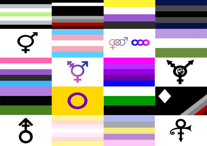 Show Your Pride - Symbols and Flags – sexuality and gender - Jude Samson - Transgender Universe
