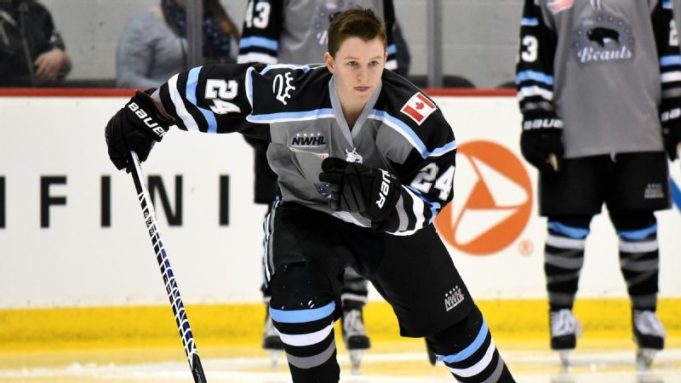 Hockey Player Harrison Browne has become the first openly transgender athlete in American professional team sports.