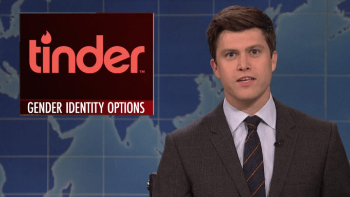 The trans community is criticizing Saturday Night Live’s Colin Jost after he made a joke saying gender identity is the reason Democrats lost the elections.
