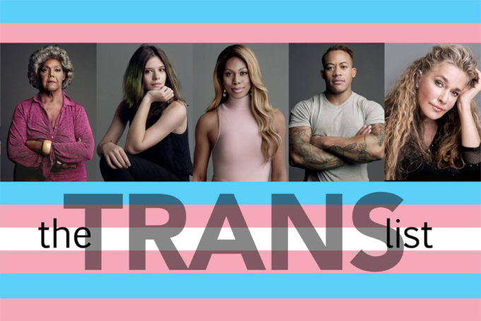 The visibility that the transgender community has gained, most especially between 2015 and 2016, is due to some very brave people.